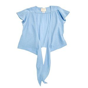 Anaak Maithili Tie Top - Blue | 0